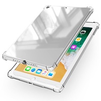 Étui de tablette transparent en TPU souple pour Redmi Pad SE 2023 10.4 10.6, avec coussinets antichoc, protection contre les chocs et l'eau