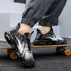 Zapatos Casuales Cómodos para Hombre con Cordones, Diseño Deportivo con Suela Resistente al Desgaste para Todas las Estaciones, Antideslizantes - Product Image 5