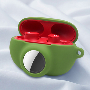 Funda Protectora de Silicona para <span class=keywords><strong>Beats</strong></span> <span class=keywords><strong>Studio</strong></span> Buds 2 en 1, Cubierta de Goma para Auriculares, Bolsa para Caja de Carga para <span class=keywords><strong>Apple</strong></span> AirTags - Product Image 2