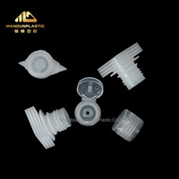 Mandun 16mm en plastique Flip Spout Cap Stand up Pouch pour sac de crème pour les mains Food PE Security Toner Bad and Sugar Bag Flexo Printing