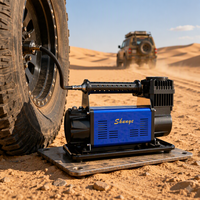 Compresseur d'air portable 12V pour pneus de voiture, gonflage rapide, robuste, avec cylindre unique en métal de 60 mm, certifié CE