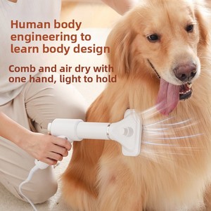 Secador y Cepillo 2 en 1 para Mascotas, Ecológico, Personalizable, de Plástico ABS, con Temperatura Ajustable - Product Image 2