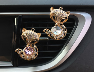 Clip de parfum de renard, sortie d'air de climatiseur de voiture, désodorisant, filtre à Air automobile, diffuseur de parfum, accessoires de voiture - Product Image 3