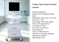 Chariot d'infirmière de clinique dentaire avec scanner oral mobile de haute qualité, chariot d'instruments médicaux professionnel pour mobilier de clinique dentaire