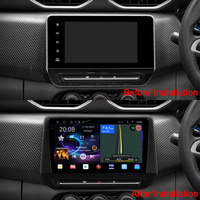 Lecteur DVD de voiture Android Penhui pour Renault Triber 2019 - 2020 pour Nissan magnite 2021 conducteur droit Radio GPS Navigation Aud
