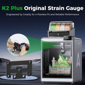 โมดูลปรับระดับเตียง Creality K2 Plus Strain Gauge สีดำ สำหรับ K2 K2 Pro เซ็นเซอร์ปรับระดับอัตโนมัติ - Product Image 2