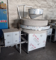 Moulin à pierre multifonction pour beurre d'arachide et pâte de sésame Moulin à pierre traditionnel pour le grain de blé de maïs