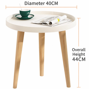 <strong>Lounge</strong> Sofa <strong>Side</strong> <strong>Table</strong>, Balcony Simple and Elegant Rental Apartment Bedroom Coffee <strong>Table</strong>, Nordic Small Round <strong>Table</strong> - Product Image 1