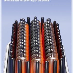 Mini lisseur portable chauffant sans fil Type C pour coiffure – Brosse lissante sans fil - Product Image 4