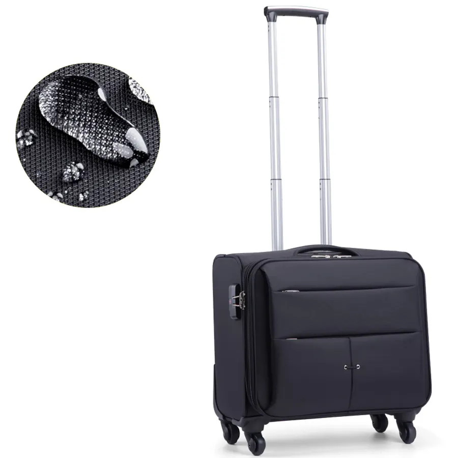 16 18 20 Inch Boarding Case Business Oxford Cloth Male Trolley Case Universal Wheel Luggage
