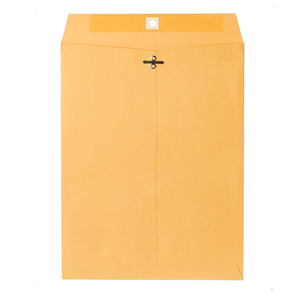Enveloppes Kraft à Fermeture Auto-adhésive pour Documents, Enveloppes d'expédition gommées 9" x 12", Fermeture à Clip, Kraft Brun Polyvalent - Product Image 6