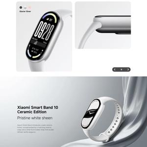 New Original Smart Band 10 1.72 Inch AMOLED Screen <strong>5ATM</strong> Waterproof Watch Support Blood Oxygen Heart Rate Monitor - Product Image 6