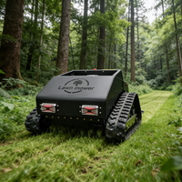 Nouveau Robot Tondeuse Débroussailleuse 2026 pour Nivellement du Sol et Coupe de l'Herbe, Idéal Petites Exploitations Agricoles, avec GPS Automatique