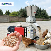 Machine à fabriquer des aliments pour animaux 150 kg/h, petite machine à granulés pour volailles et bétail, idéale pour les petites exploitations agricoles, facile à utiliser