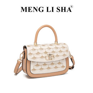 Niche New Chinese Style Embroidered Single-Shoulder Small Square Dragon Scale Pattern Fashion Crossbody <b>Bag</b> Casual All-Match - Product Image 2