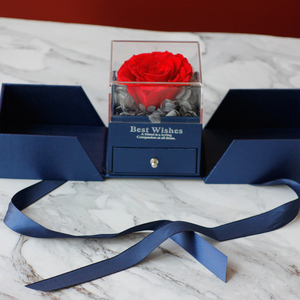 Romantic Real Rose -Eternal Flowers Rose Box for Girlfriend <strong>Grandma</strong> Valentines <strong>Mothers</strong> <strong>Day</strong> Christmas Anniversary Gift - Product Image 4