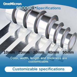 3.1 Mil 0.94 Inch X 21.9 Yards Aluminum Foil Tape, High <strong>Heat</strong> <strong>Shielding</strong> for USA HVAC &amp; Duct Sealing Maintenance, US Standard - Product Image 3
