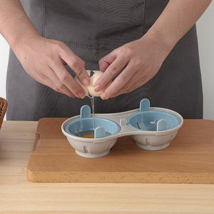 <span class=keywords><strong>Cuiseur</strong></span> à oeufs au micro-ondes pour un pot d'oeufs cuits à la vapeur Gadget de cuisine manuel portable Populaire sur <span class=keywords><strong>Amazon</strong></span> - Product Image 1