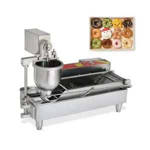 Máquina automática para freír rosquillas a gas