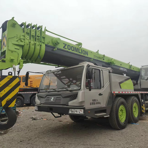 80 Ton Used Mobile <b>Crane</b> Zoomlion ZTC800 Hydraulic Truck <b>Crane</b> with Complete Gearbox, Motor & Lifting Height - Product Image 1