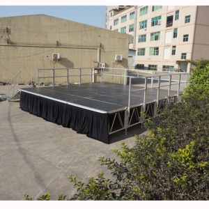 Cubierta de escenario móvil de boda de aluminio escenario portátil ligero - Product Image 1