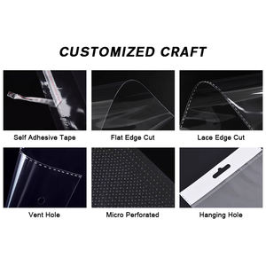 Bolsas <span class=keywords><strong>de</strong></span> Celofán Grandes <span class=keywords><strong>para</strong></span> Regalo, Autosellables, 4x6, Material BOPP, Impresión en Huecograbado, Reutilizables <span class=keywords><strong>para</strong></span> Barras <span class=keywords><strong>de</strong></span> Chocolate y Pasteles - Product Image 4