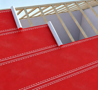 Membrane respirante imperméable, film respirant imperméable pour l'isolation des murs extérieurs et des toits