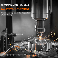 Précision 3/4/5 axes CNC usinage Prototype rapide pièces métalliques Services d'électroérosion à fil pour le fraisage en alliage d'acier inoxydable en aluminium