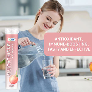 Özel etiket sağlık takviyesi <span class=keywords><strong>C</strong></span> vitamini 20 sayım glutatyon <span class=keywords><strong>C</strong></span> vitamini efervesan tabletler kollajen ile - Product Image 6