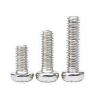 M2 M2.5 M3 M4 M5 M6 M8 M10 Nickle Plaqué Torx Étoile Vis Bouton Pan Tête Sécurité Boulon Vis