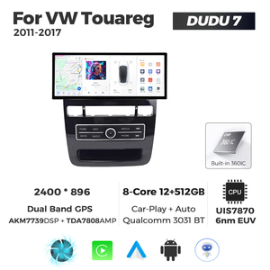 MEKEDE DUDU7 A7870 Multimédia 2400*896 Écran <span class=keywords><strong>autoradio</strong></span> Android Car-play Auto pour <span class=keywords><strong>Volkswagen</strong></span> Touareg 2011-2017 - Product Image 1
