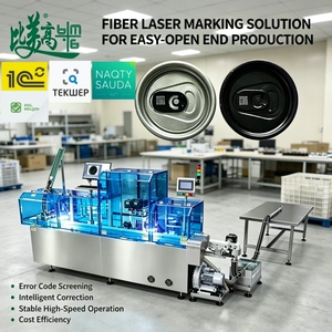 Machine de marquage laser à fibre avec couvercle facile à ouvrir, marquage de code GS1, collecte de données en temps réel, chargement et déchargement automatiques, machine stable - Product Image 1