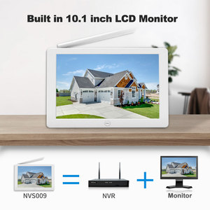 SriHome Màn Hình LCD 2MP Máy Quay Video 8 Kênh Không Dây 10.1Inch Hệ Thống Camera An Ninh Mạng IP Âm Thanh Hai Chiều 8TB Wifi NVR - Product Image 3