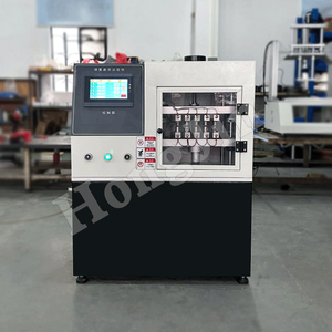 Machine d'essai de fatigue des ressorts à cinq postes, testeur de ressorts d'amortisseurs variés, équipement d'essai de durabilité des ressorts complet - Product Image 4