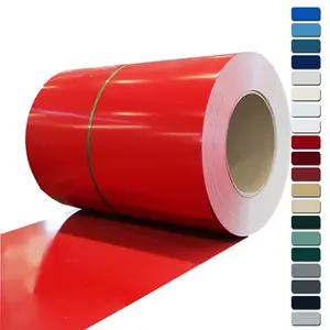 High Quality Pre-Painted PPGI Steel Coil Color Coated Steel Coil With 1mm 2mm 3mm 5mm Thickness