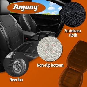 Fundas de Asientos de Auto Universales de Lujo Anjuny, con Ventilación y Refrigeración, Cómodas - Product Image 5