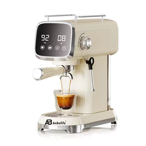 Anbolife Macchina per Caffè Espresso con Lunga Durata, Pulizia One-Touch, Pannello Personalizzabile per Caffè <span class=keywords><strong>Russo</strong></span> - Product Image 5