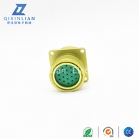 Connecteur circulaire sans soudure compatible D38999 ZH23 10, type aviation standard russe, connecteur de prise industrielle