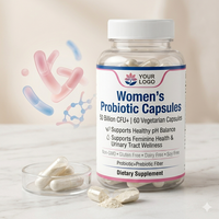 Probiotiques pour femmes 100 milliards d'UFC (par portion) |   Équilibre du pH féminin et soutien de la santé intestinale |   Capsules végétariennes non-OGM