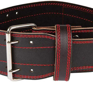 Cinturón de Levantamiento de Pesas de Cuero Premium de Alta Calidad con Logotipo Personalizado, Transpirable y Ajustable, Protección Profesional - Product Image 6