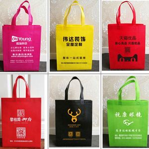 Sacs de courses pliables écologiques de haute qualité en tissu laminé non tissé, faible MOQ, cadeaux réutilisables, vente en gros - Product Image 2