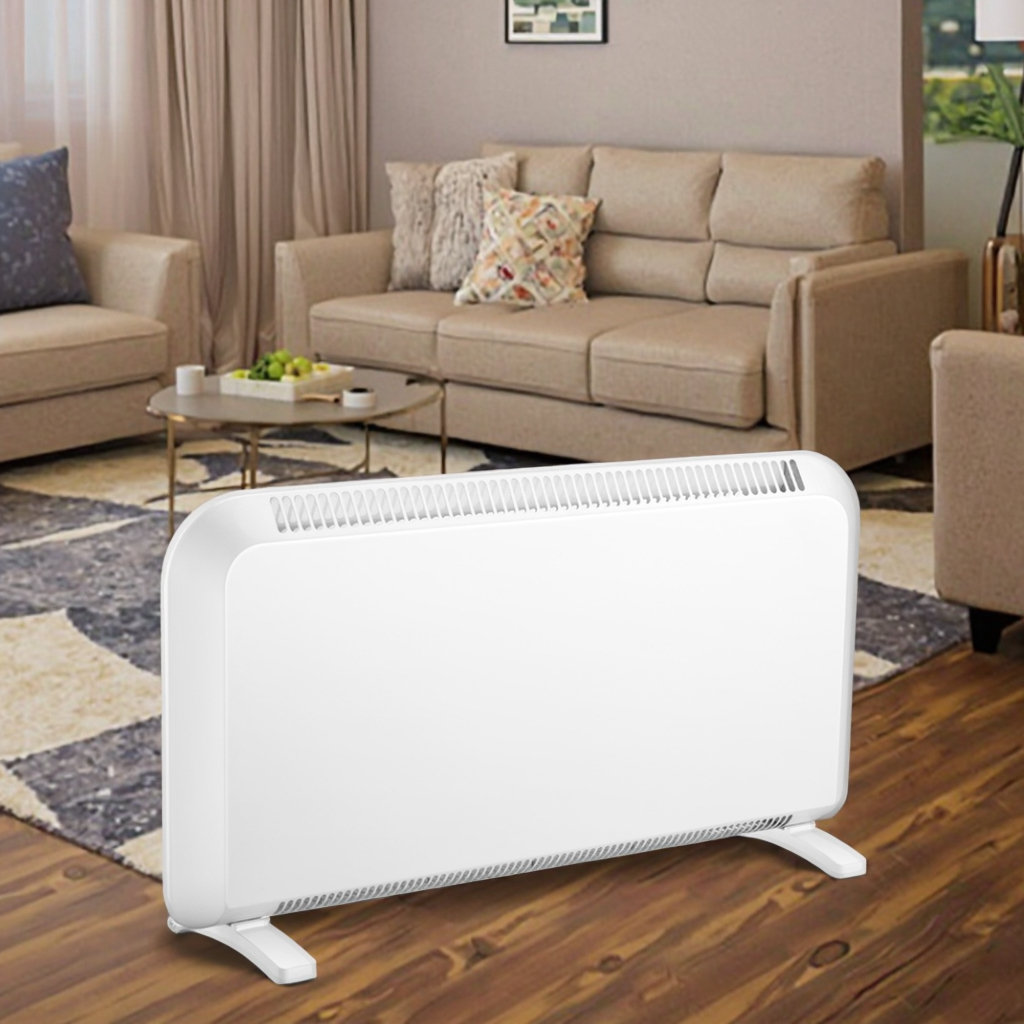 High Quality Hot Selling 1000W 2000W Smart Household Metal Electric Convection Heater for Wall Mounted or Standing