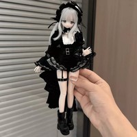 Coffret Surprise Magazine Saturday Girls : Figurines Articulées BJD avec Six Poupées Mobiles – Jouets Tendance et Objets de Collection