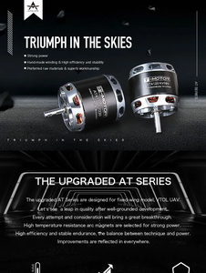 Motor sin Escobillas de Aleación de Aluminio Personalizado T-MOTOR AT4130 KV230/300/<span class=keywords><strong>450</strong></span> de 50x50mm para Drones VTOL de Ala Fija Eléctricos RC - Product Image 6