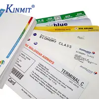 Custom Printing Thermal Luggage, Airline Flight Tickets