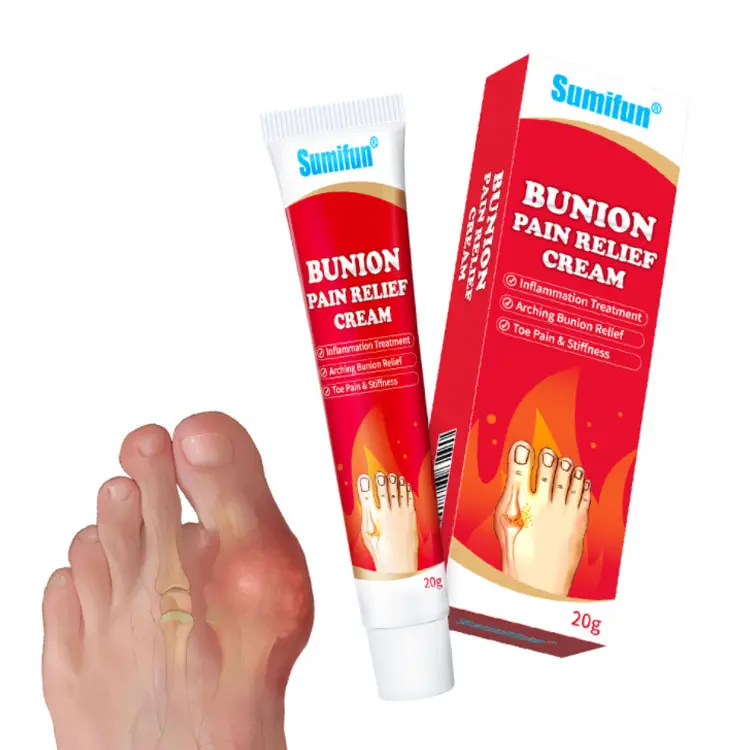 Sumifun-Crema para aliviar el dolor de juanete, yeso reumático, juanete ortopédico, separador Eversion