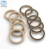 Joints d'étanchéité personnalisés PEEK pour arbre de 30x42x6mm, résistants aux hautes températures, en polyétheréthercétone avec ressort en V, solutions d'étanchéité FKM O-Ring
