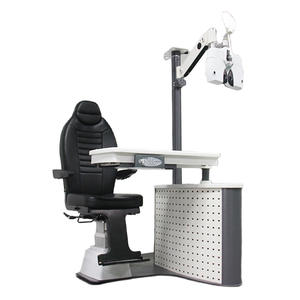 Unité ophtalmique ICEN IN-360 avec fauteuil de réfraction et table combinée, système complet d'examen oculaire, garantie 1 an pour les cliniques - Product Image 4