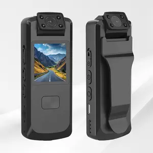 Nuovo prodotto LCD 1080P piccola fotocamera tascabile Mini corpo macchina fotografica con 180 gradi lente girevole e visione notturna