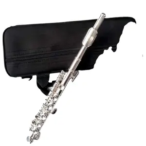 Kabul OEM iyi fiyat yüksek kalite gümüş kaplama Piccolo C ton müzik enstrüman